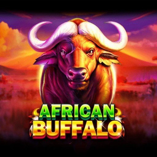 ကျွဲဂိမ်းစလော့ promotional image – buffalo character with vibrant desert colors